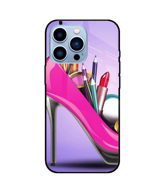Makeup Heel Shoe iPhone 13 Pro Max Glass Cover