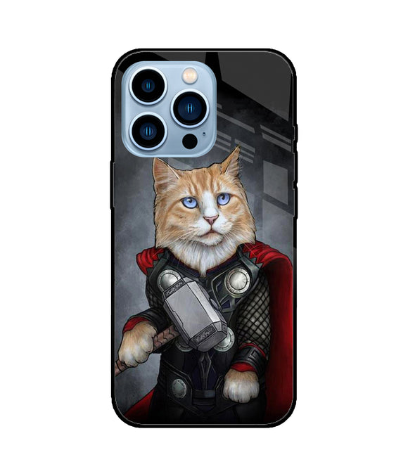 Thor Cat iPhone 13 Pro Max Glass Cover