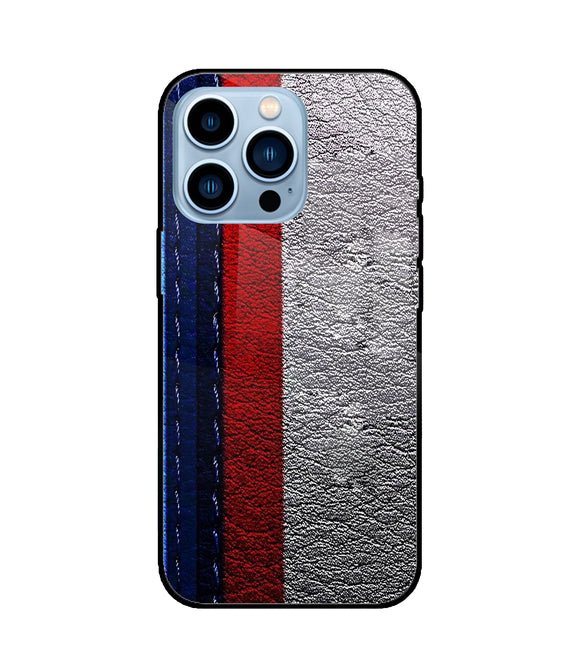 BMW Stripes iPhone 13 Pro Max Glass Cover