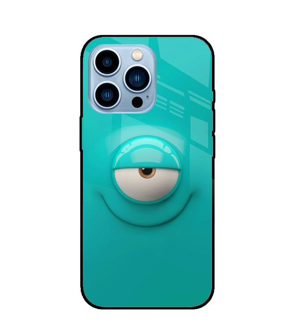 One Eye Cartoon iPhone 13 Pro Max Glass Cover