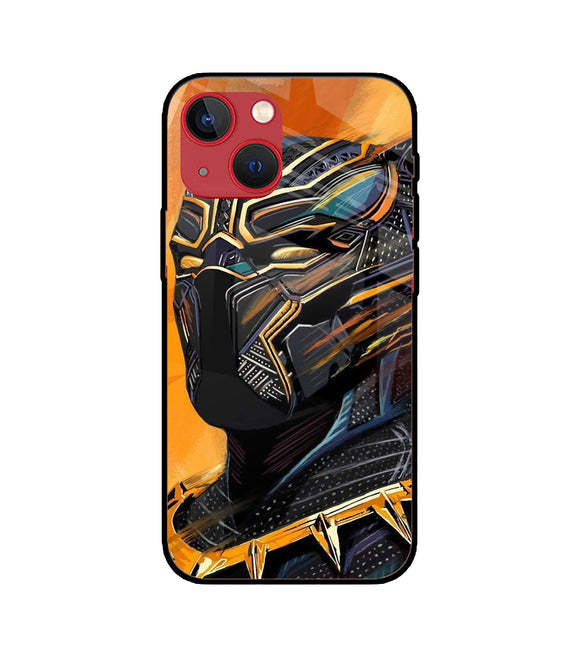 Black Panther Art iPhone 13 Mini Glass Cover