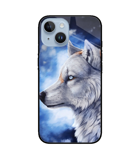 Wolf Night iPhone 14 Glass Cover