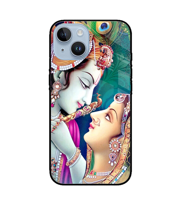 Radha Krishna iPhone 14 Glass Cover