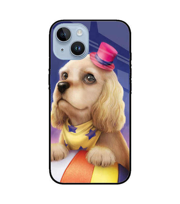 Circus Puppy iPhone 14 Glass Cover