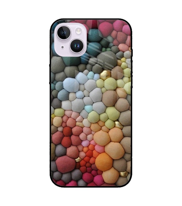 Colorful Balls Rug iPhone 14 Plus Glass Cover
