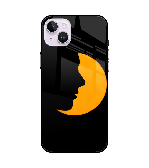 Moon Face iPhone 14 Plus Glass Cover