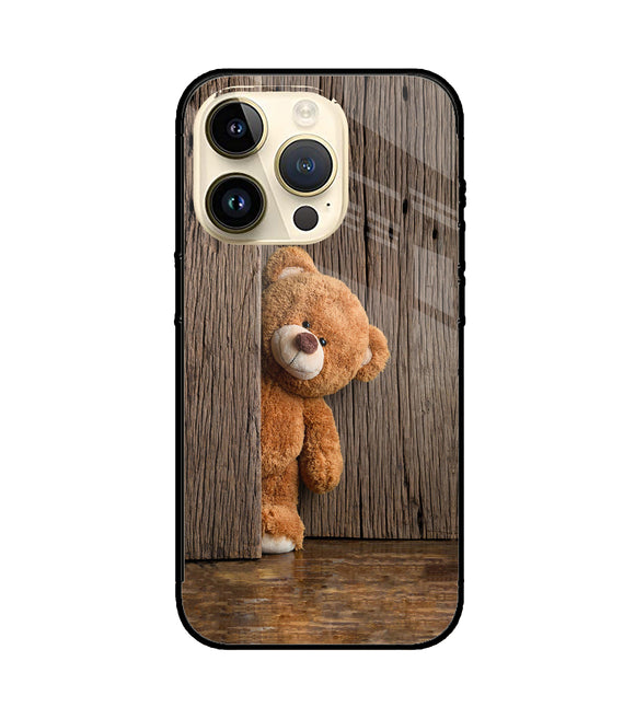 Teddy Wooden iPhone 14 Pro Glass Cover