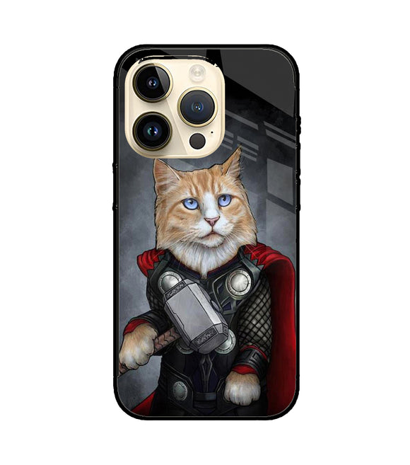 Thor Cat iPhone 14 Pro Glass Cover