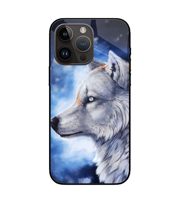 Wolf Night iPhone 14 Pro Max Glass Cover