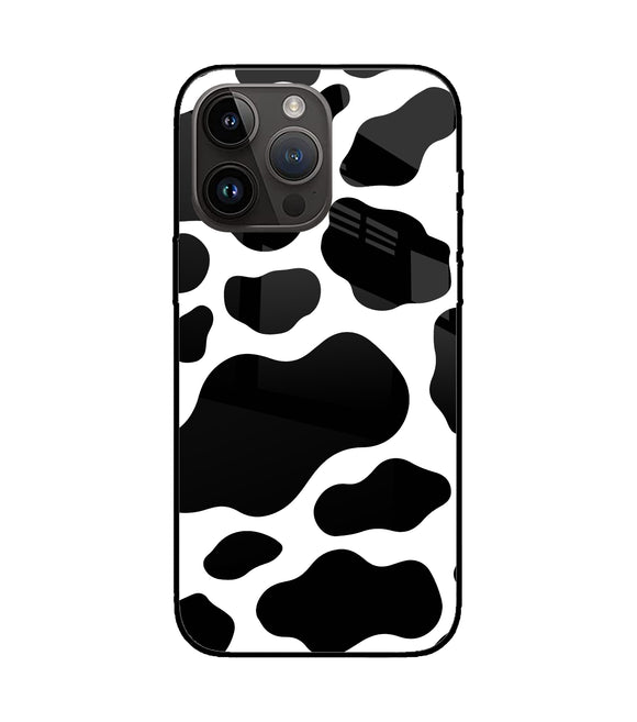 Cow Spots iPhone 14 Pro Max Glass Cover