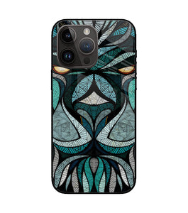 Lion Tattoo Art iPhone 14 Pro Max Glass Cover