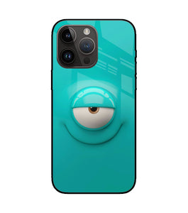 One Eye Cartoon iPhone 14 Pro Max Glass Cover