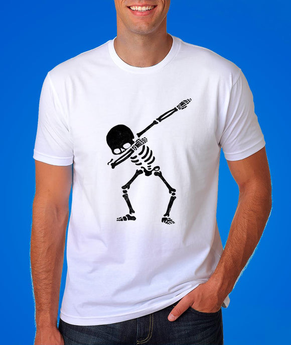 Skeleton Dab Graphic Tshirt