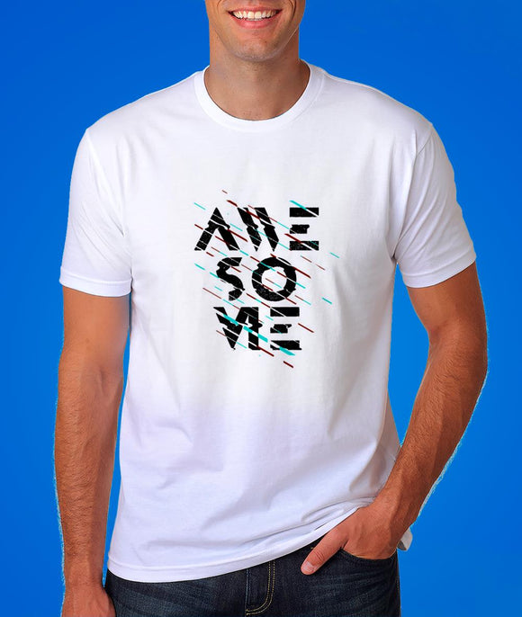 Awesome Type Graphic Tshirt