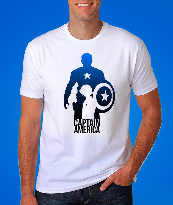 Captain America Steve Rogers Graphic Tshirt