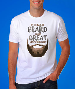 Beard Quote Graphic Tshirt