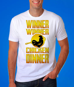 Winner Winner Chicken Dinner PUBG Graphic Tshirt