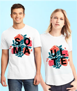 Soul Mate Couple Graphic Tshirt