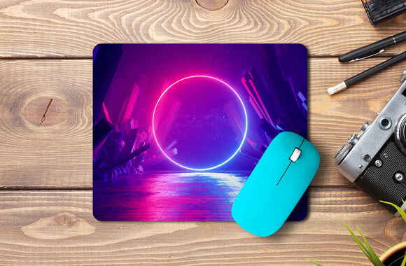 Colorful Night Abstract Mousepad