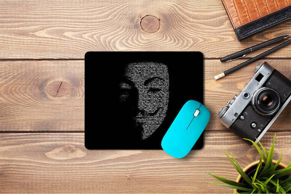 Anonymous Hacker Mousepad