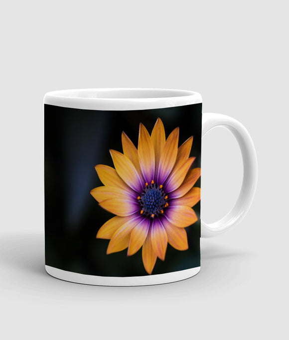 Sunflower printed mug