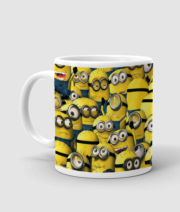 Minions printed mug