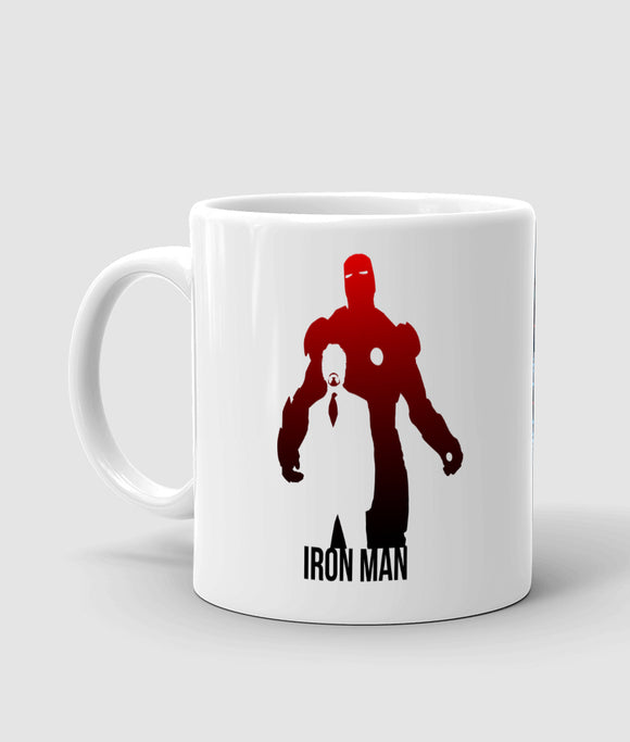 Iron man printed mug