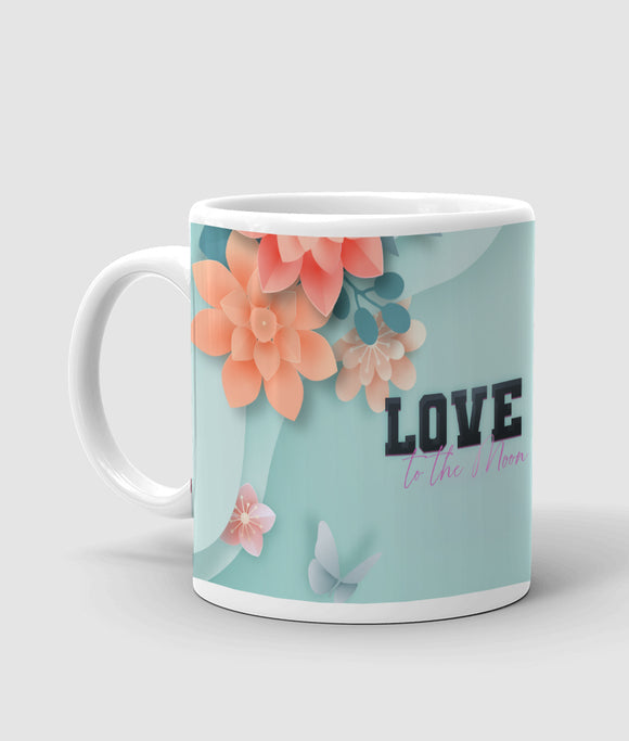 Love romantic quote printed mug