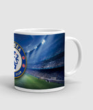 Chelsea soccer printed mug